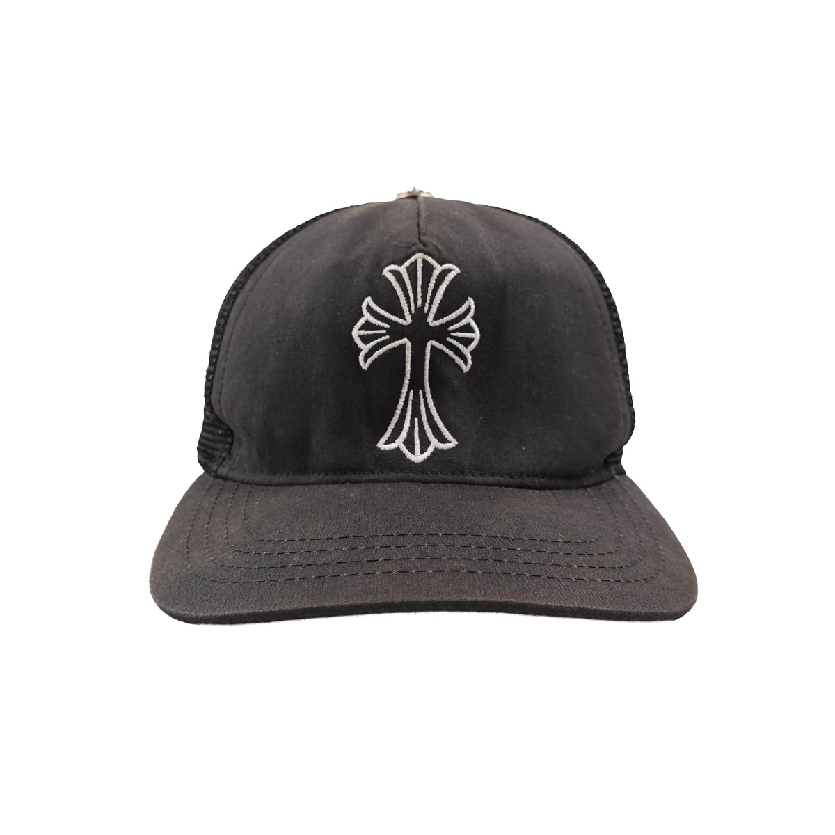 Chrome Hearts Embroidered Cross Trucker Hat
