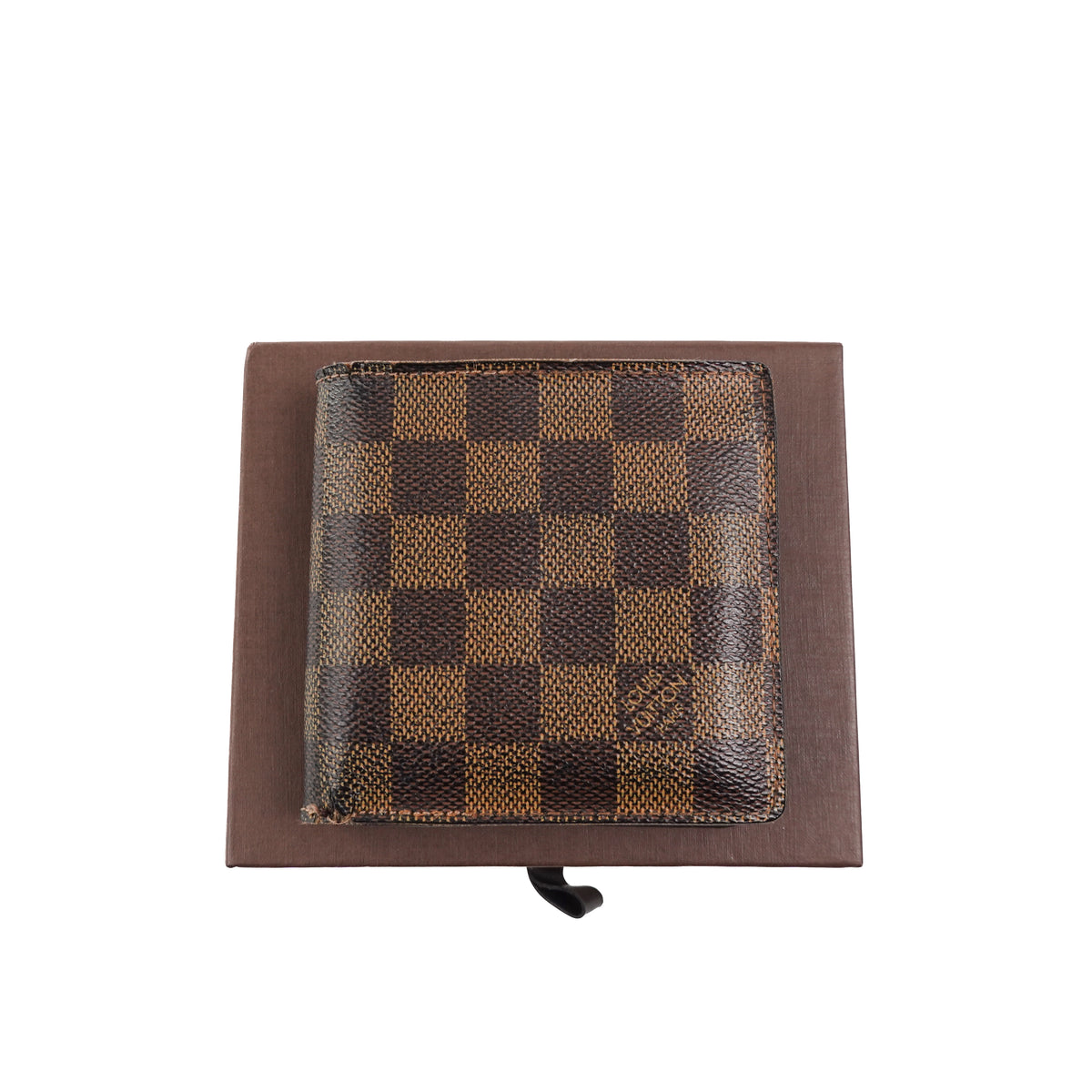 Louis Vuitton Brown Bi Fold Wallet