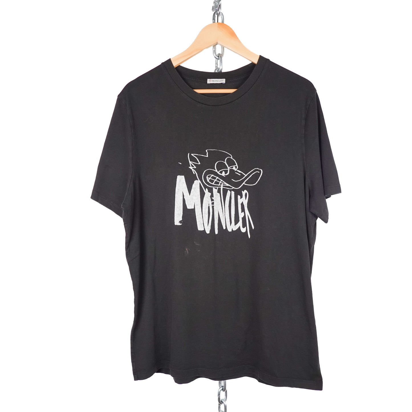 Moncler Graffiti Logo Tee - Size M