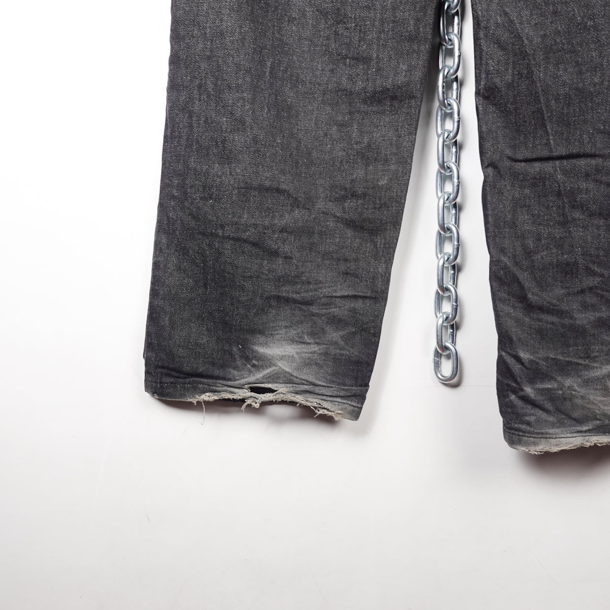 Mutimer Black Denim Jeans - Size 34
