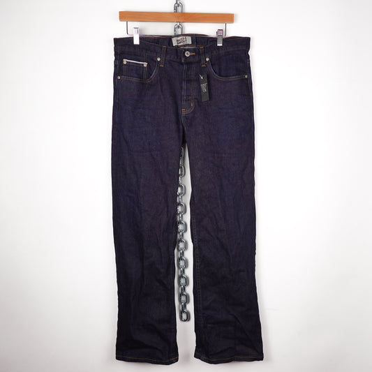 Naked & Famous Indigo Selvedge Denim - Size 33