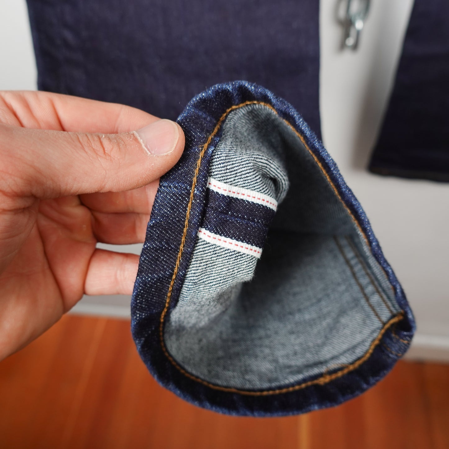Naked & Famous Indigo Selvedge Pant - Size 36