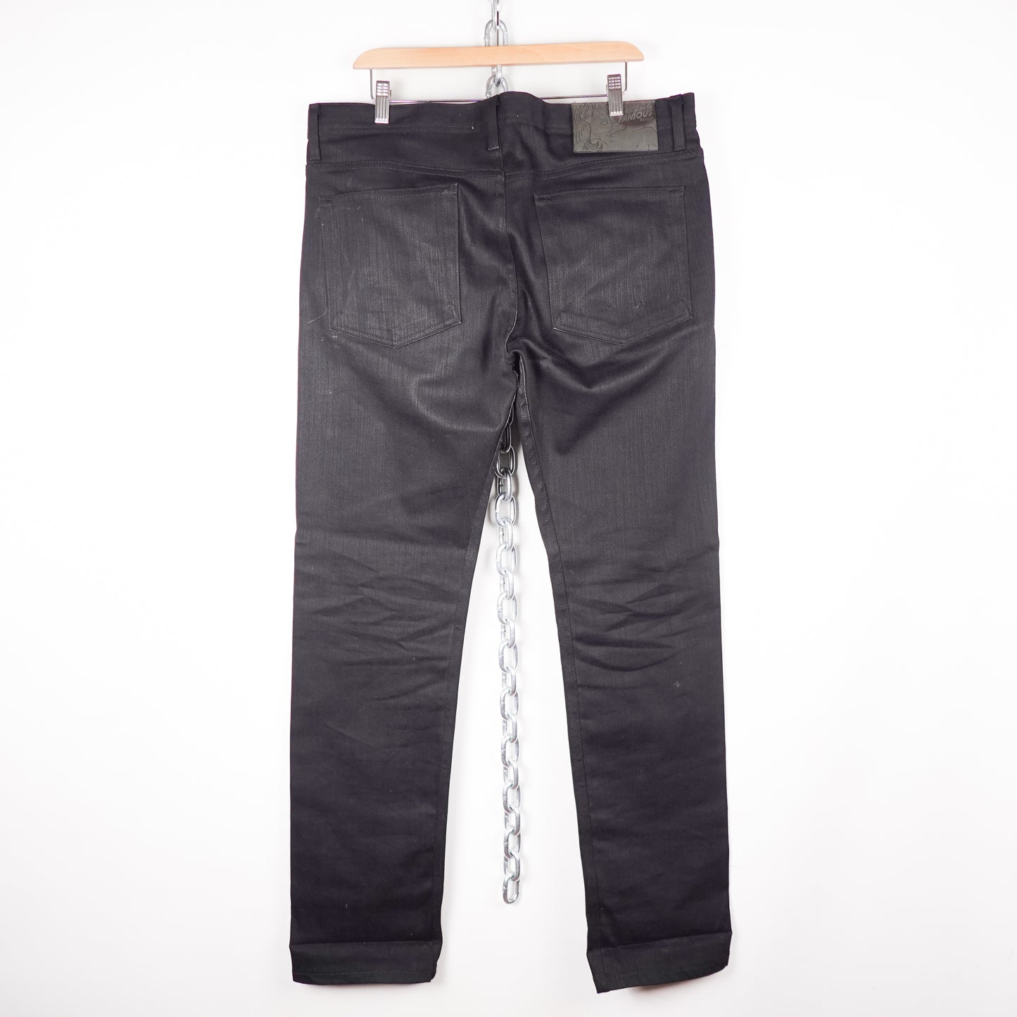 Naked & Famous Weird Guy Black Pant - Size 36