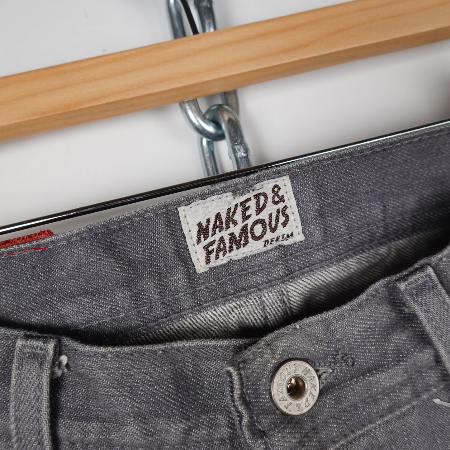Naked & Famous Weird Guy Jeans Size 34