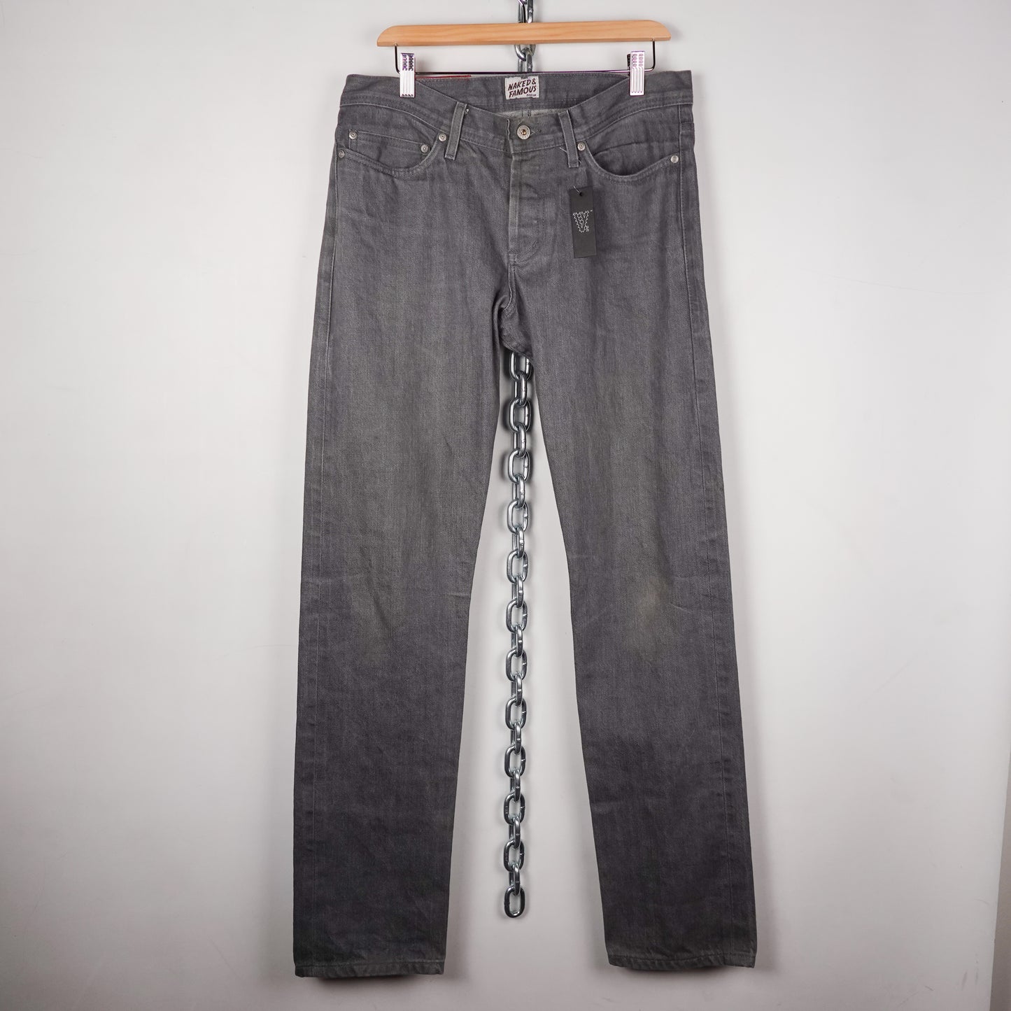 Naked & Famous Weird Guy Jeans Size 34