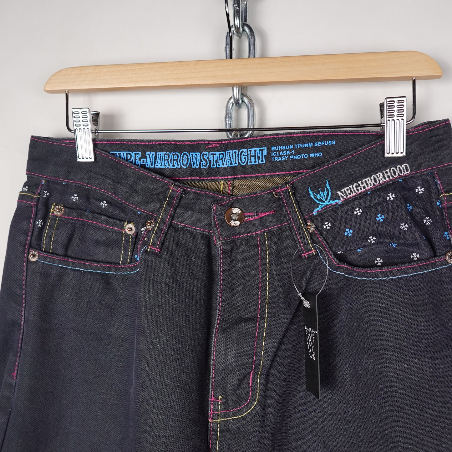 Neighborhood Contrast Stitch Pant - Size 28