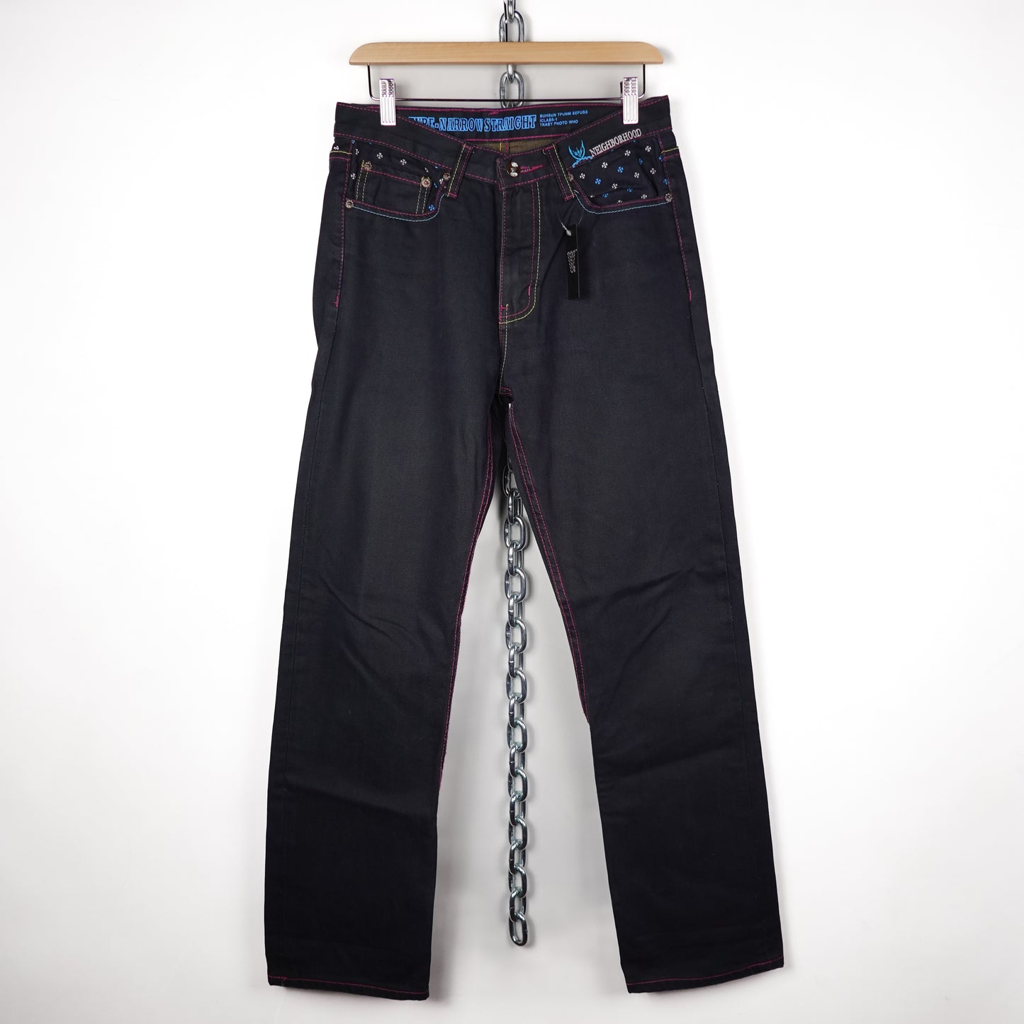 Neighborhood Contrast Stitch Pant - Size 28