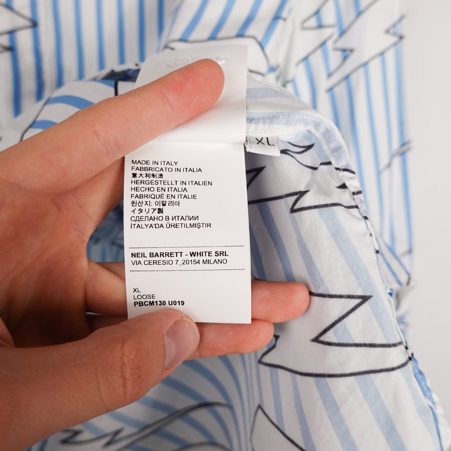 Neil Barett Milano Bolt - Size XL