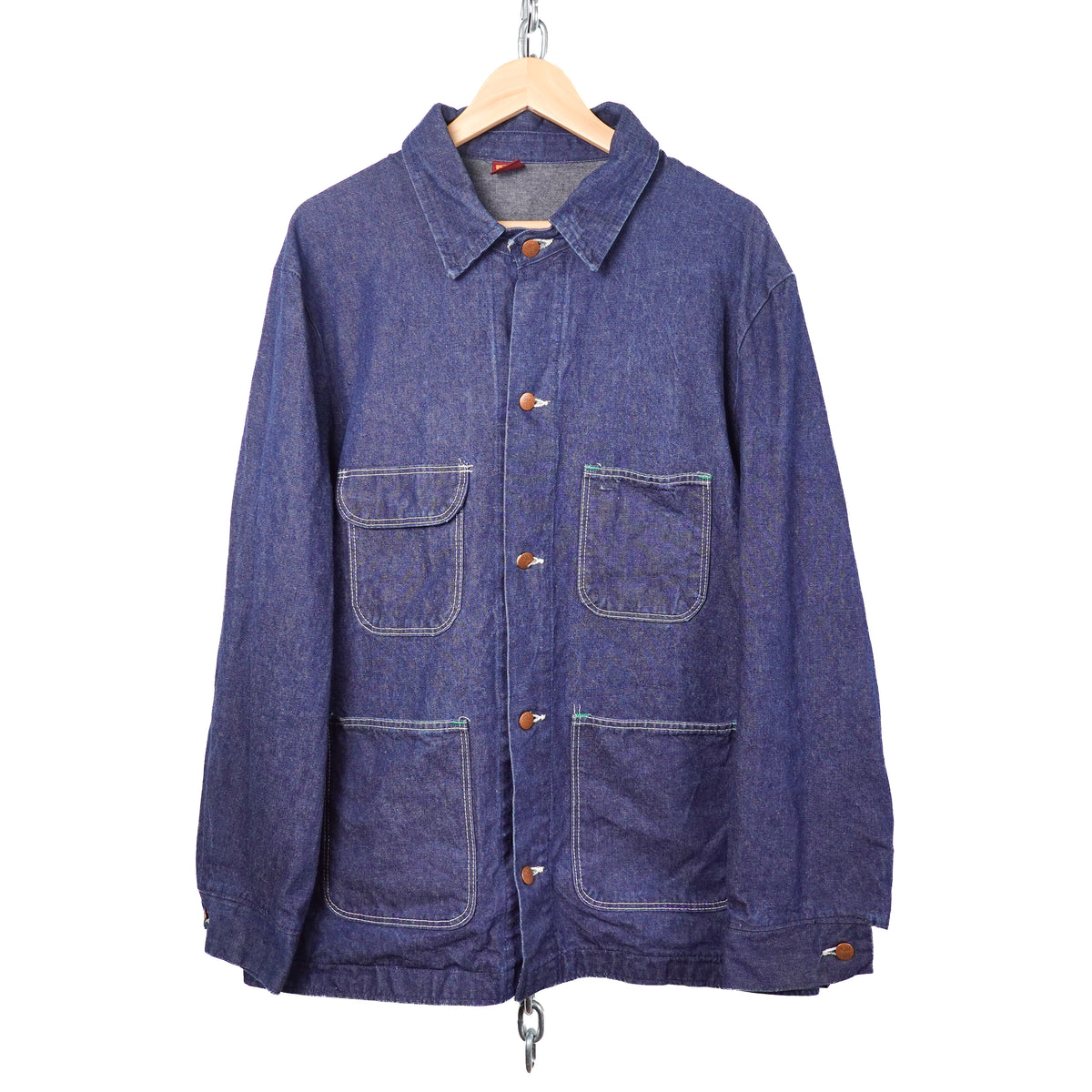 1980s Big Ben Denim Chore Coat - Fits L