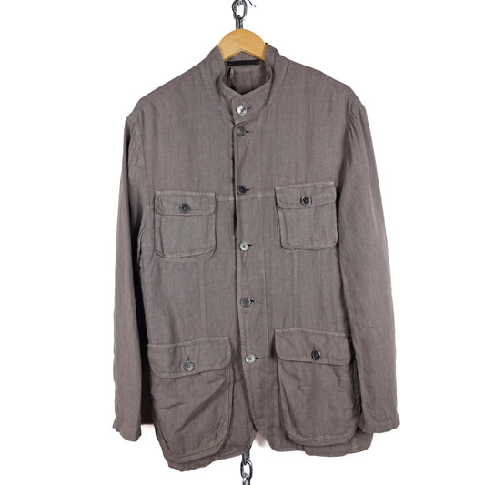 Zegna Long Button Up - Size 52