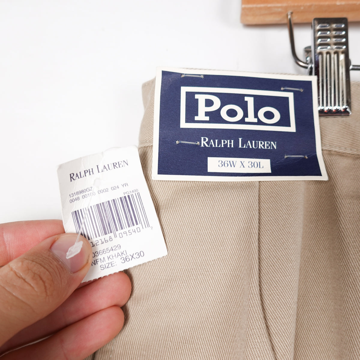 DS Vintage Polo RL Andrew Pant Chinos - Size 34