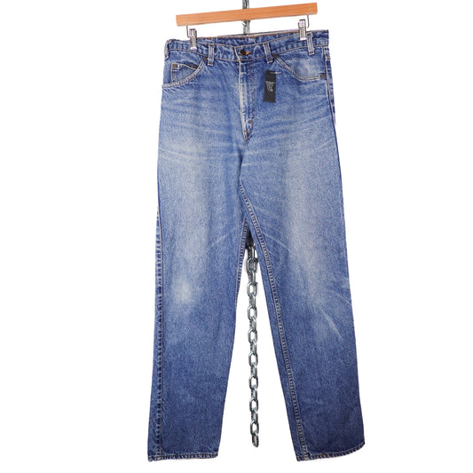 Levi's Leather Tab Blue Jeans - Size 32