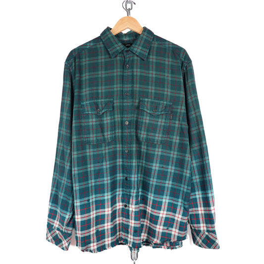 Diesel Plaid Button Up Shirt - Size L