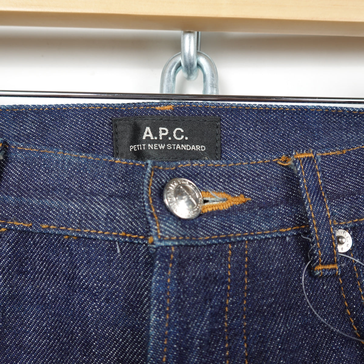 APC Indigo Denim Selvedge Jeans - Size 30