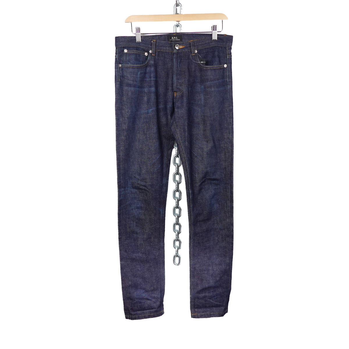 APC Indigo Denim Selvedge Jeans - Size 30