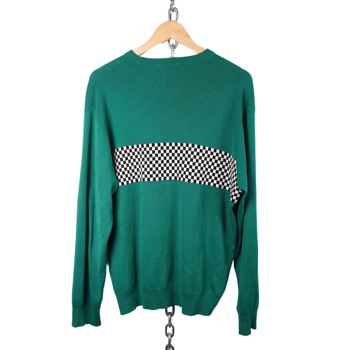 SS18 Supreme Checkered Panel Knit - Size L