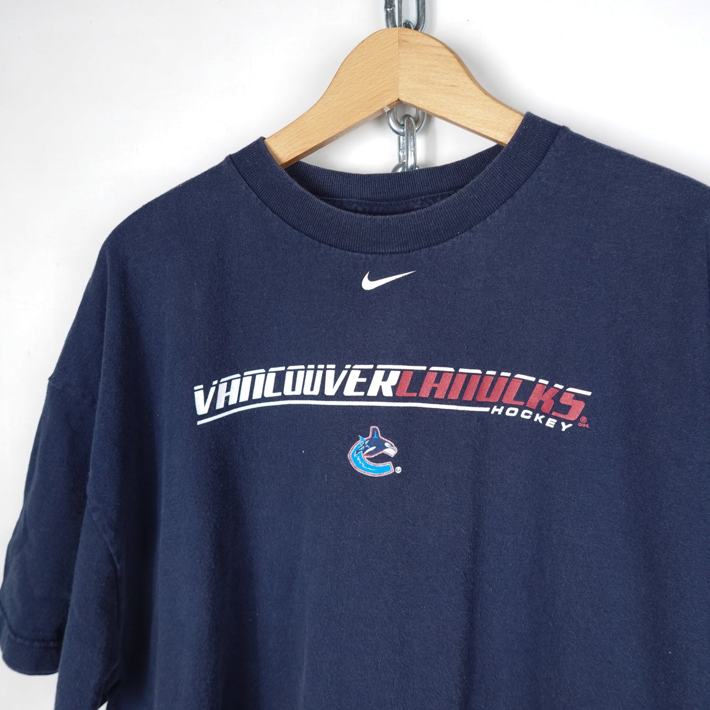 Y2K Canucks Nike Tee - Size XL