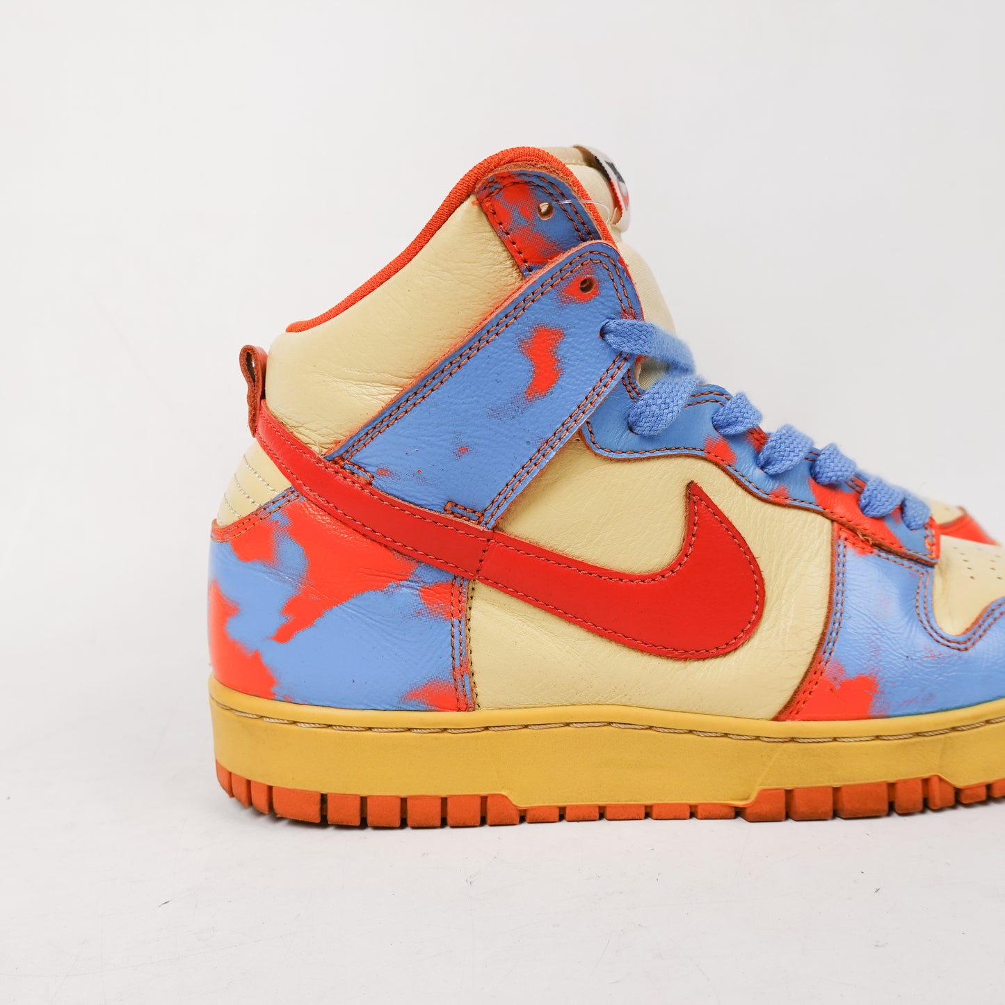 Nike Dunk High 1985 SP Orange Acid Wash - Size 10