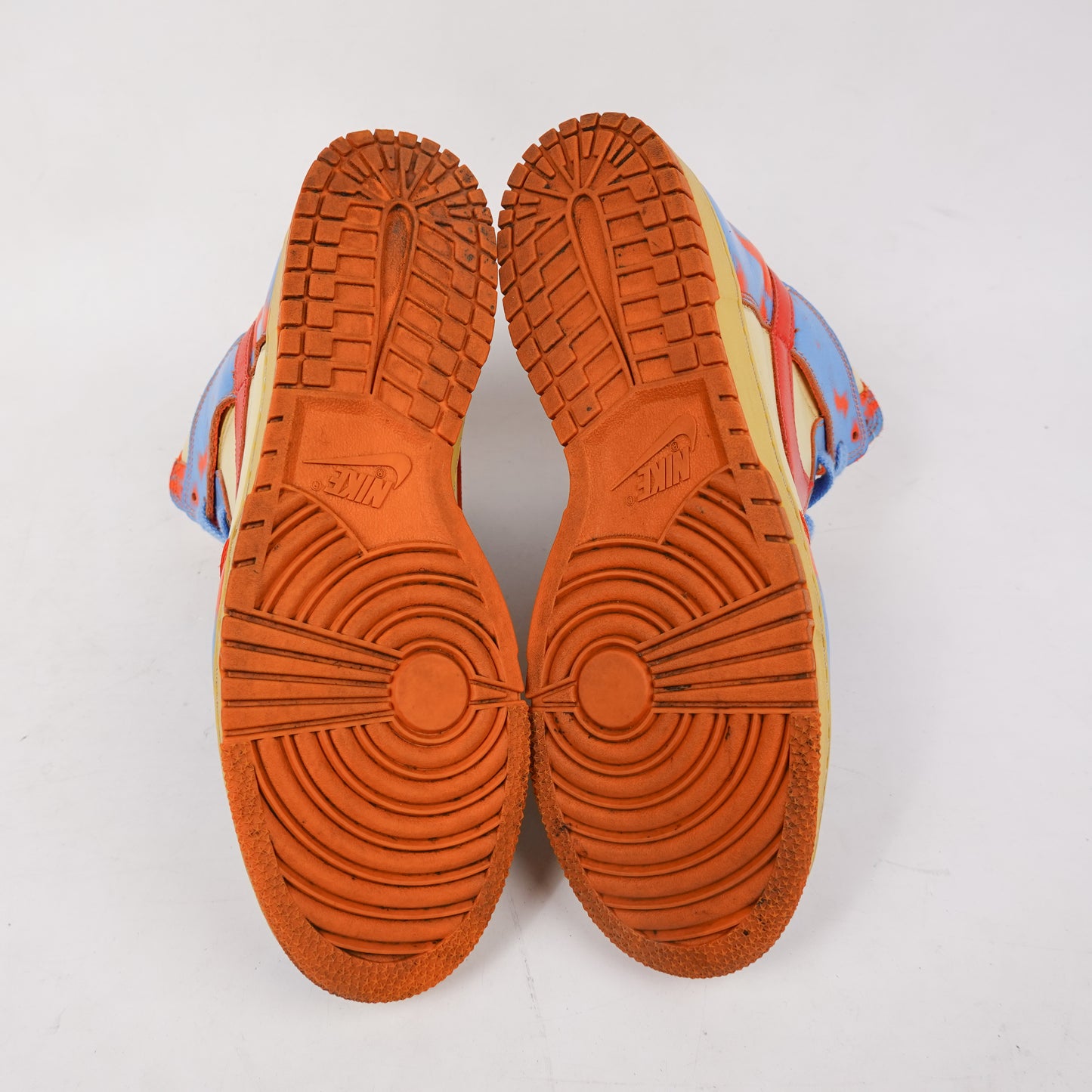 Nike Dunk High 1985 SP Orange Acid Wash - Size 10