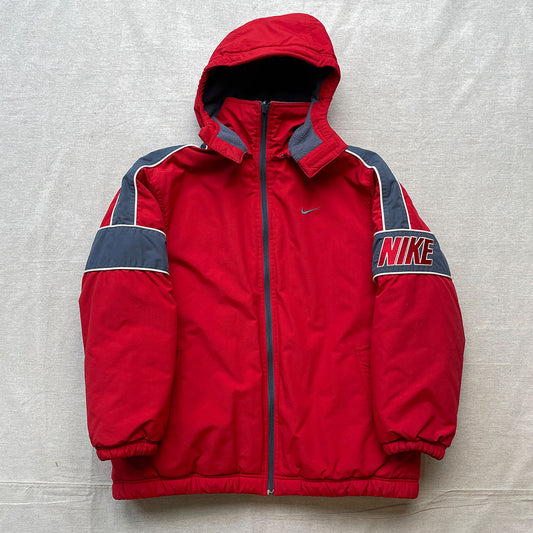 2000’s Nike Fleece Reversible Jacket - Size Small