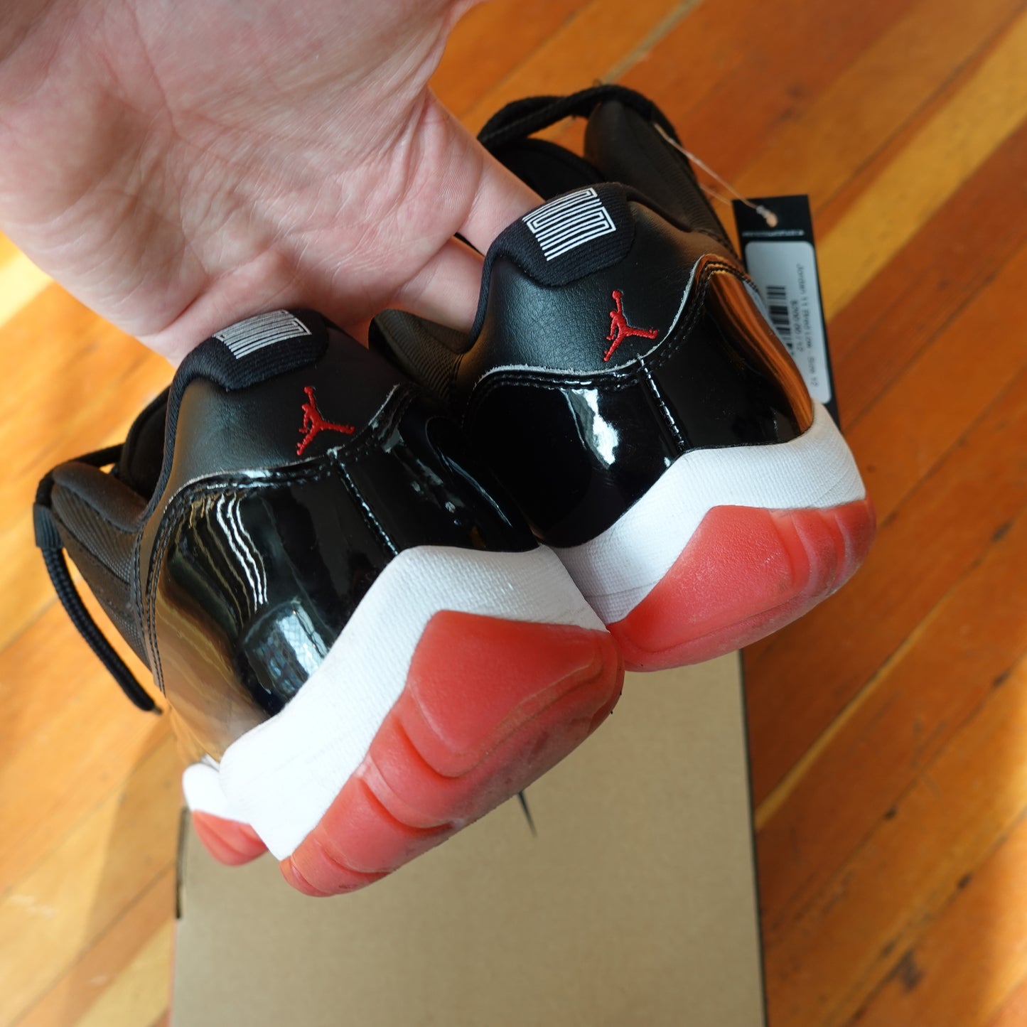 Nike Jordan 11 Bred Low - Size 12 Back Photo