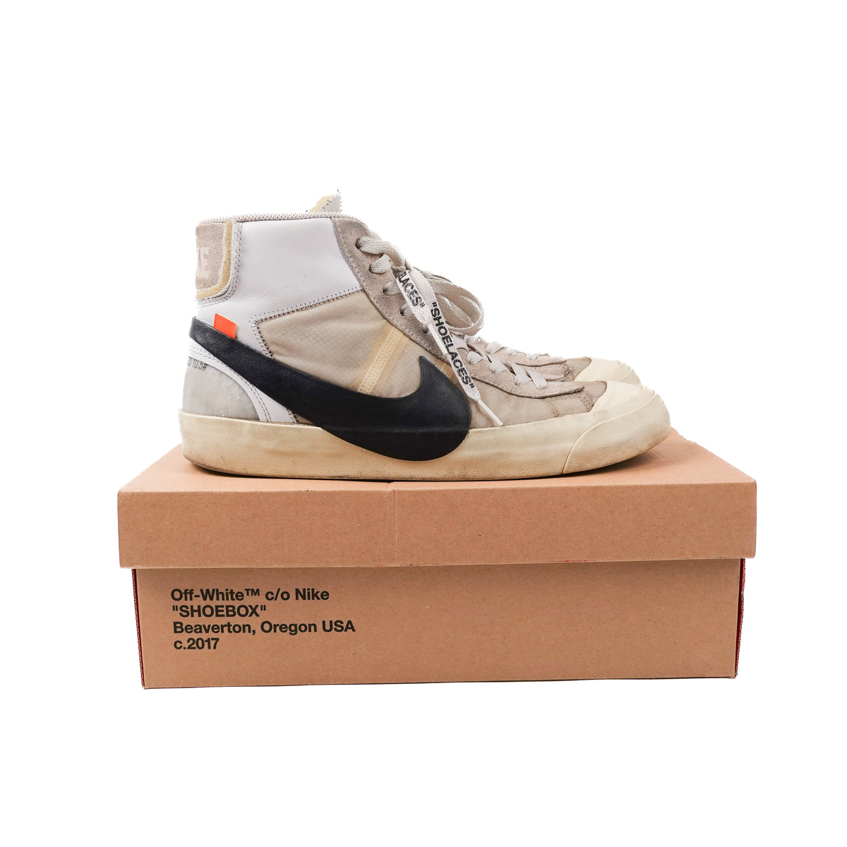 Nike Off-White Blazer Mid - Size 10.5