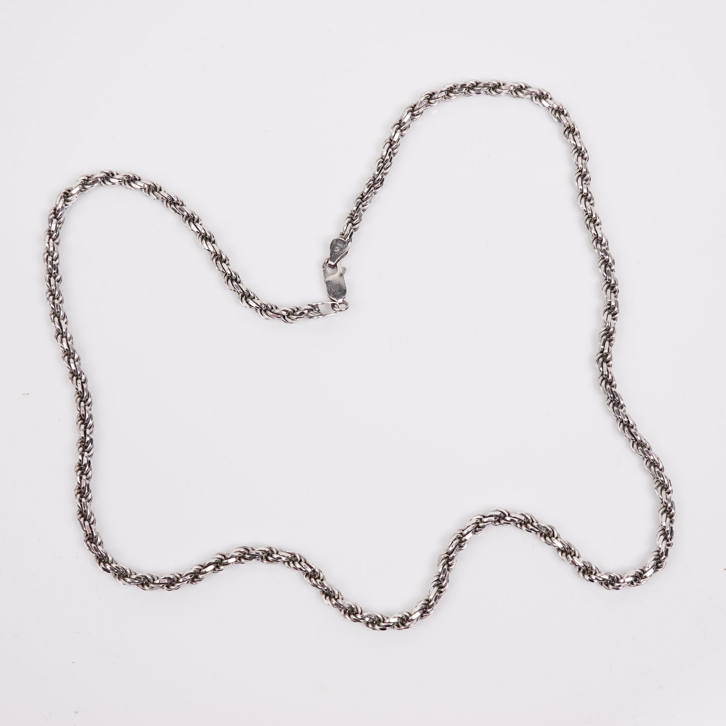 20" 925 Silver Rope Chain - 24 Grams