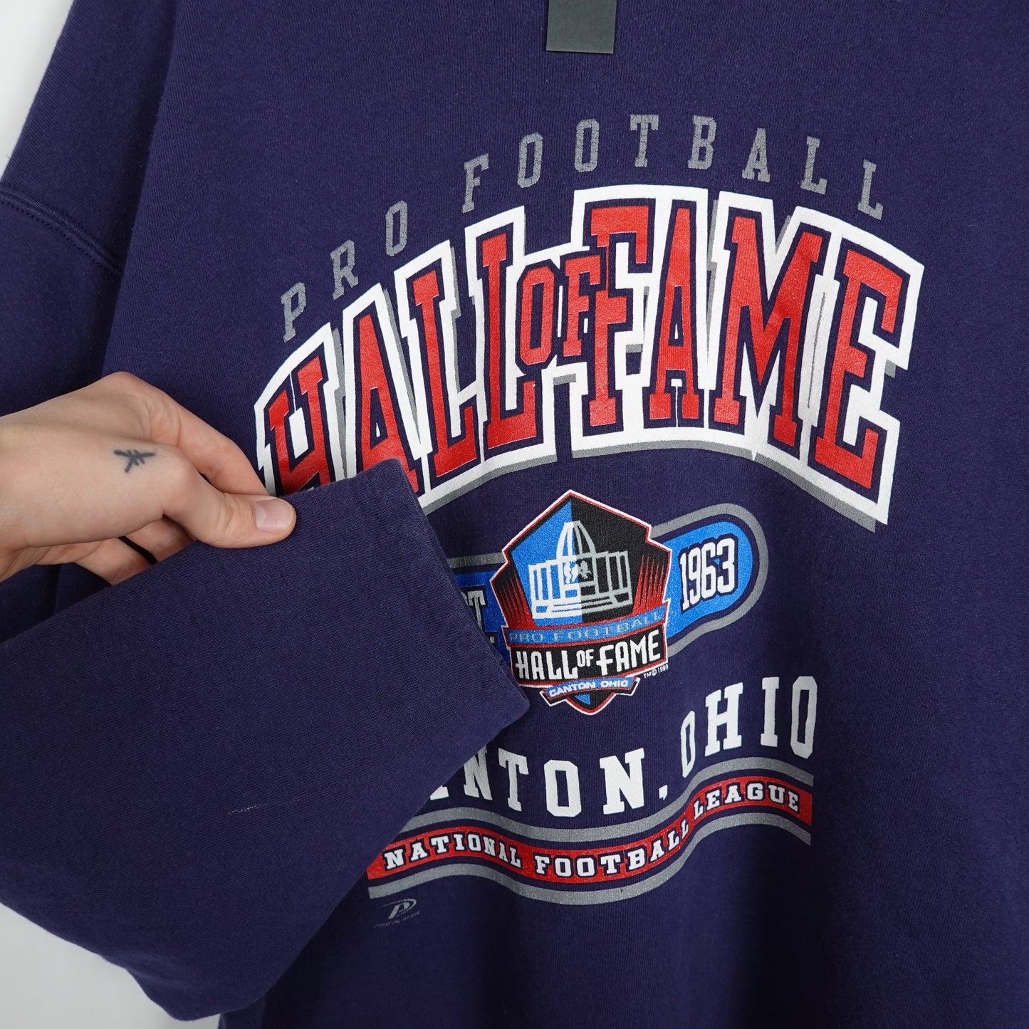 Vintage NFL HOF Crewneck - Size XL