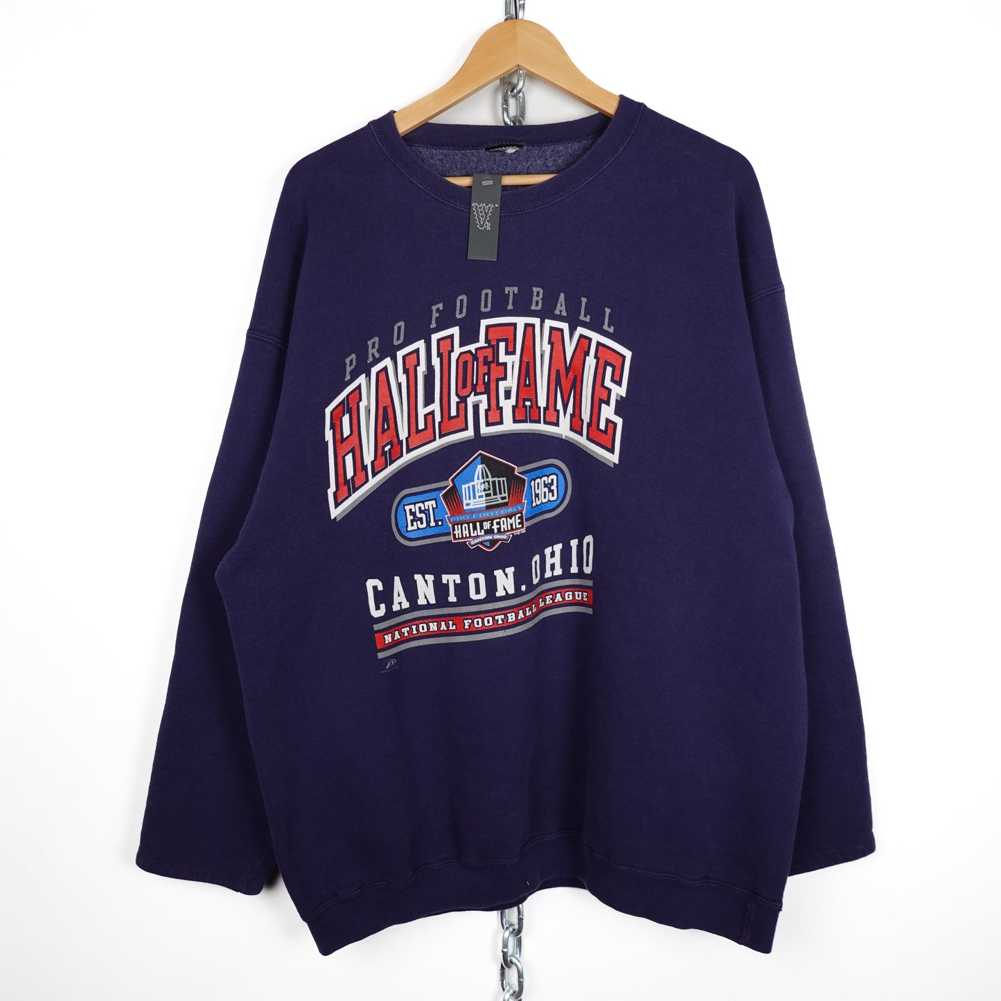 Vintage NFL HOF Crewneck - Size XL