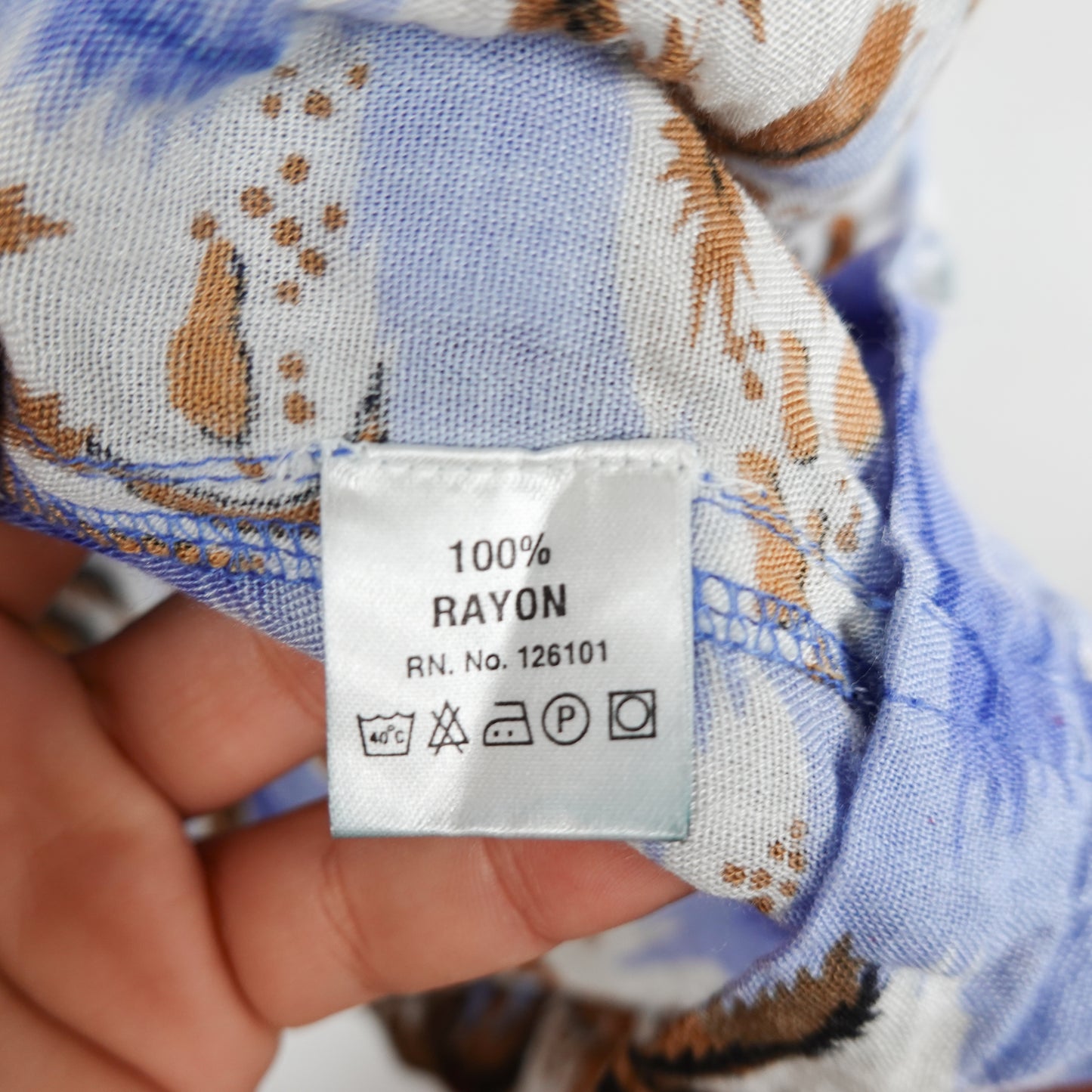 Vintage Rayon Hawaii S/S Button up - Size L