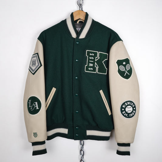 K-Swiss Varsity Jacket - Size  M