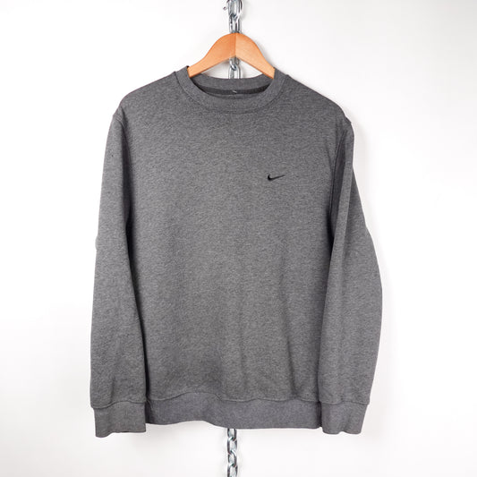 Y2K Nike Dark Grey Crewneck - Size L