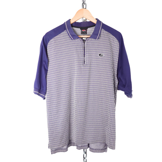 Vintage Nike Tiger Wood 1/4 Polo Shirt - Size L