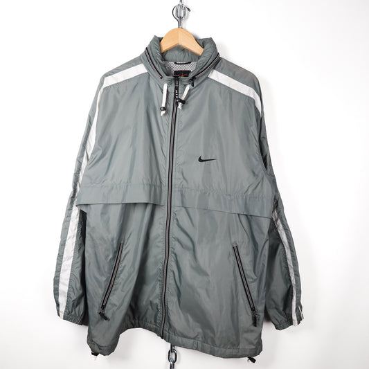 1990s Nike Green Windbreaker - Size L