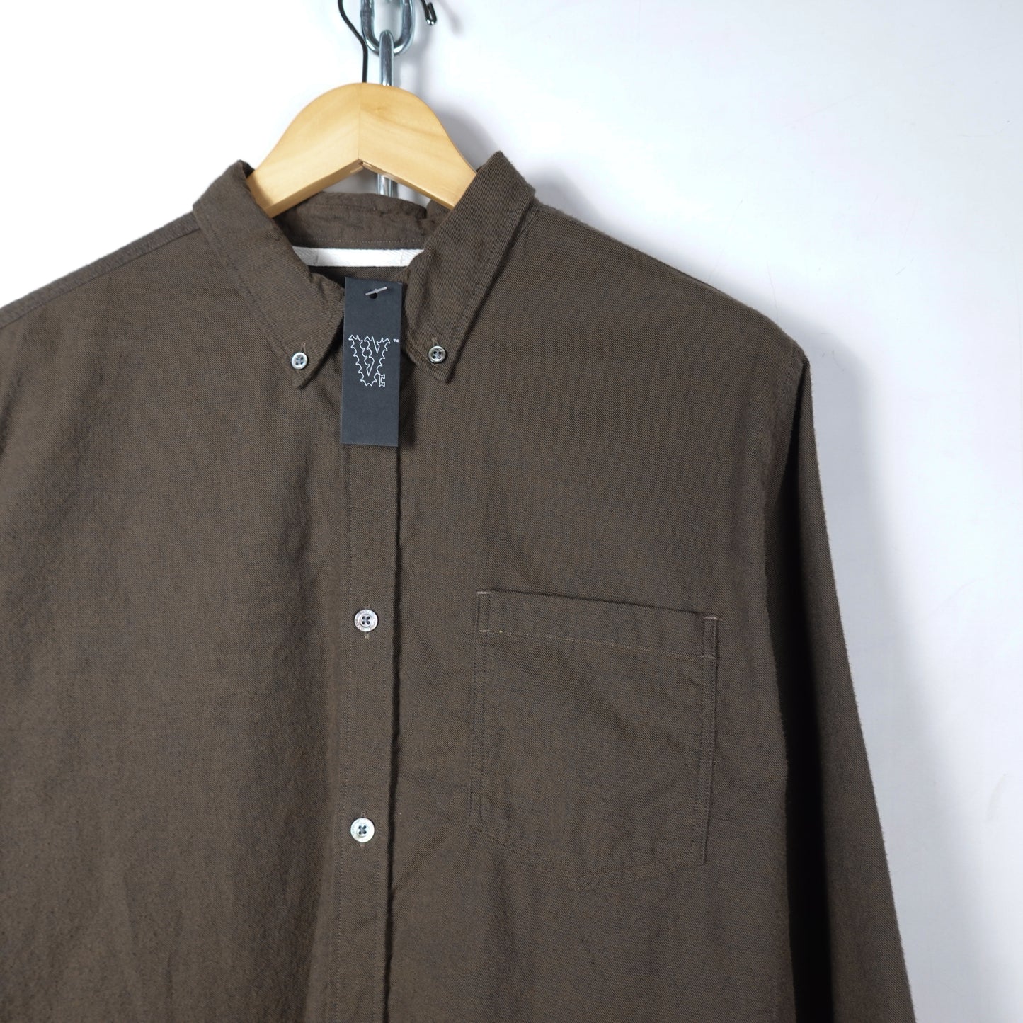 Norse Projects Green Button Up - Size L