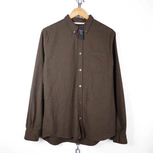Norse Projects Green Button Up - Size L