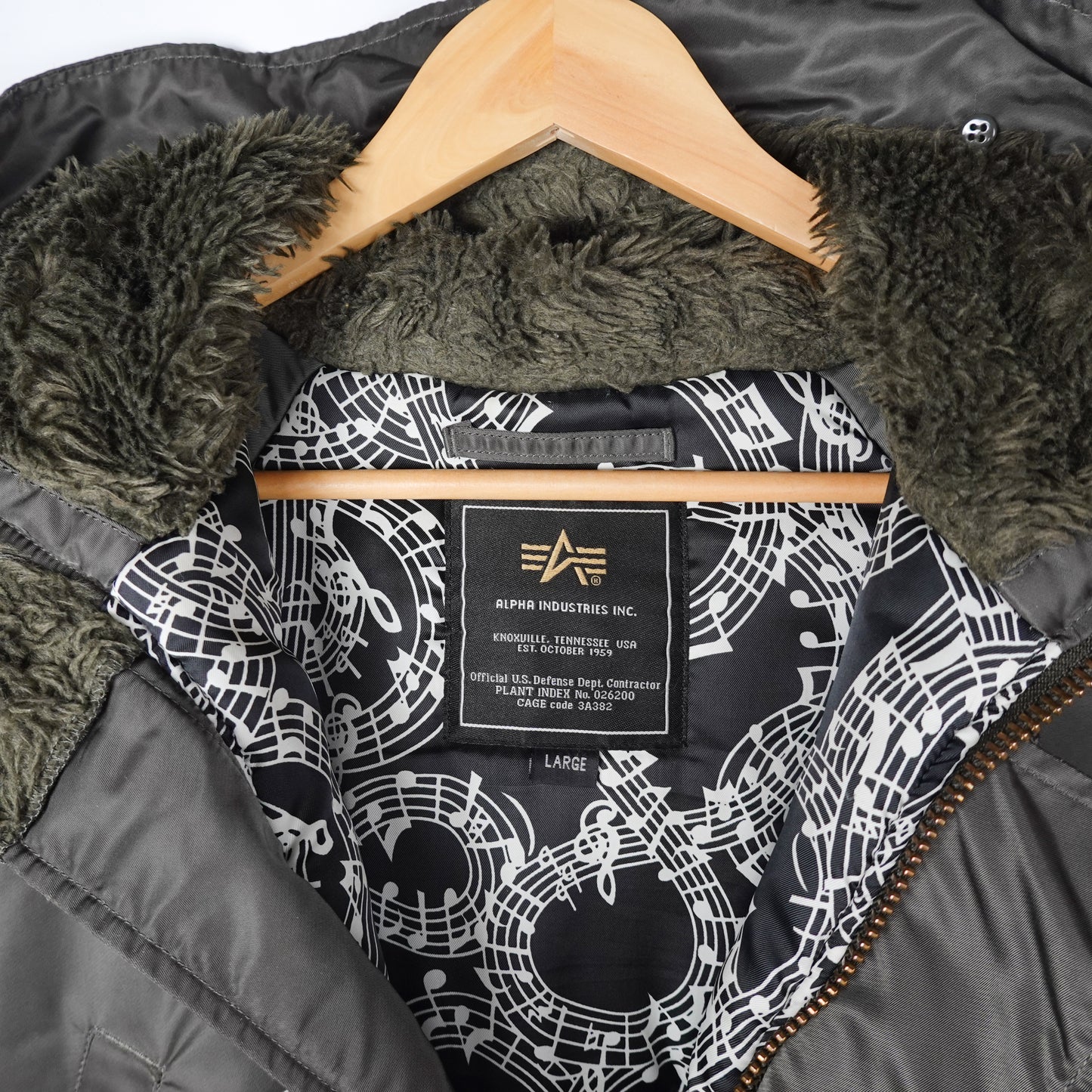 Number (N)ine Alpha Industries Jacket - Size L