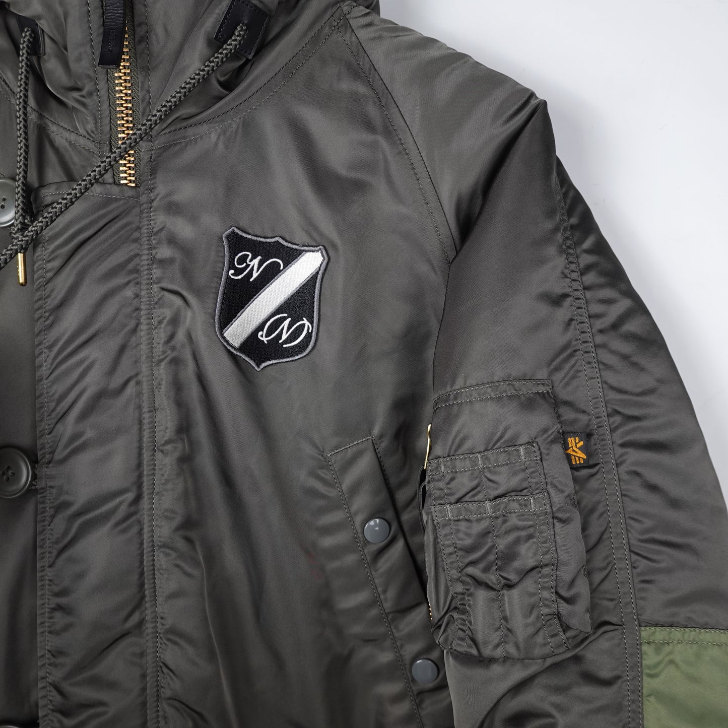 Number (N)ine Alpha Industries Jacket - Size L
