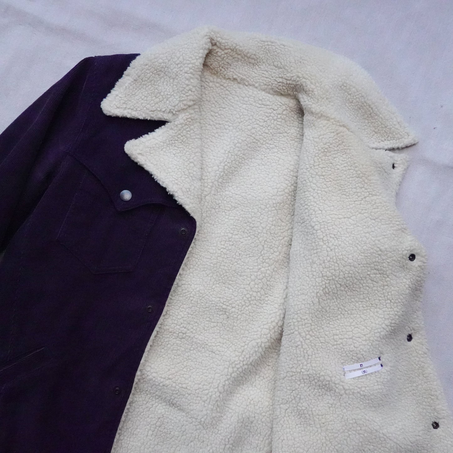 Number (N)ine Corduroy Sherpa Jacket - Size 2
