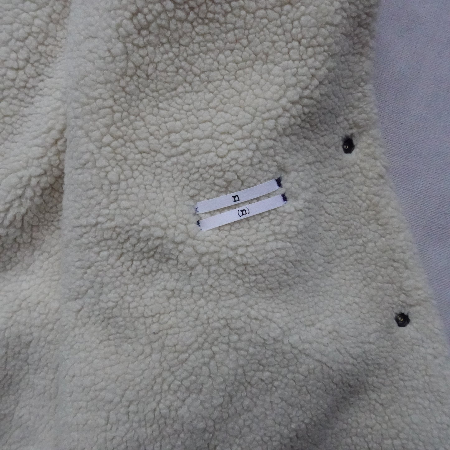 Number (N)ine Corduroy Sherpa Jacket - Size 2