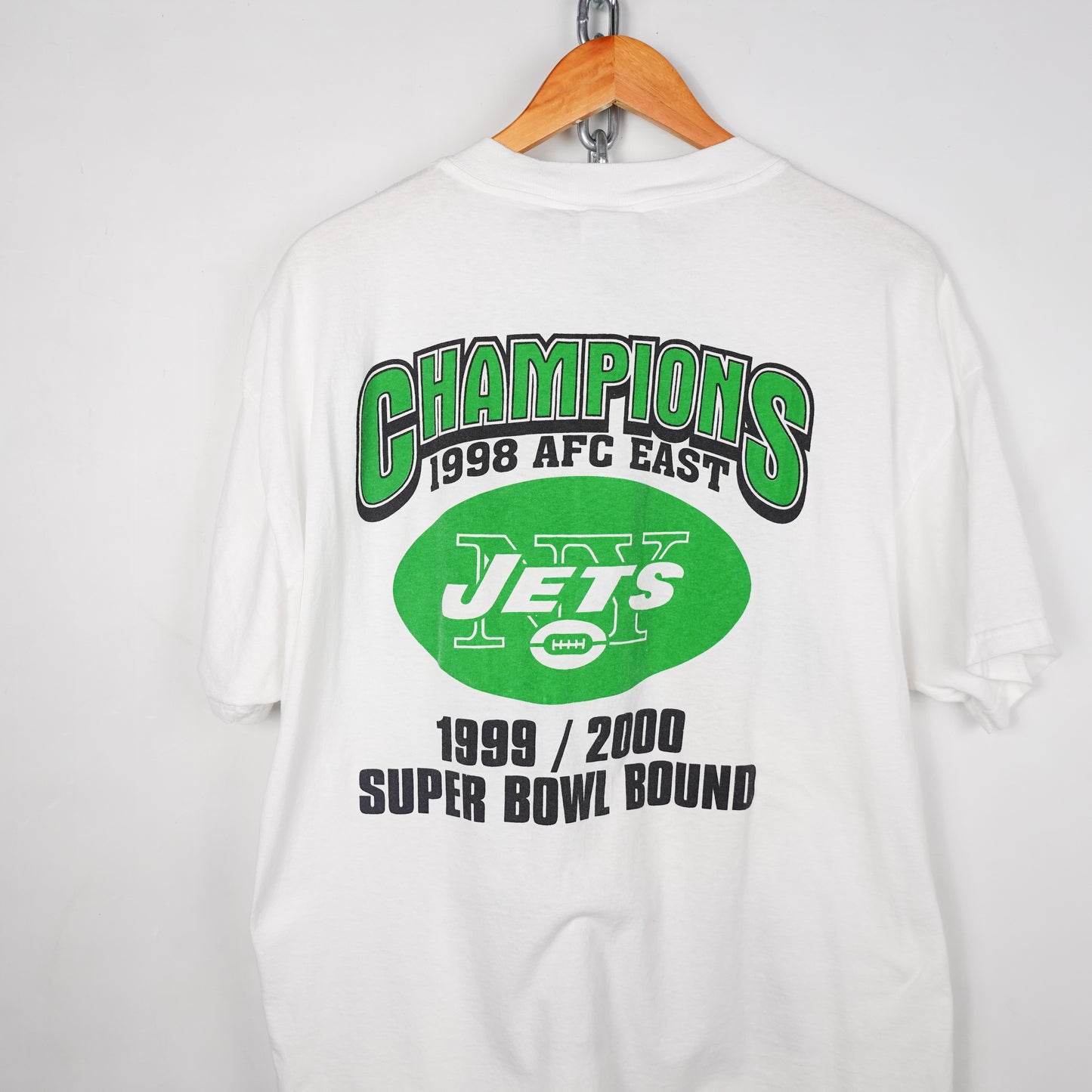 1999 NY Jets East Conference Tee - Size XL