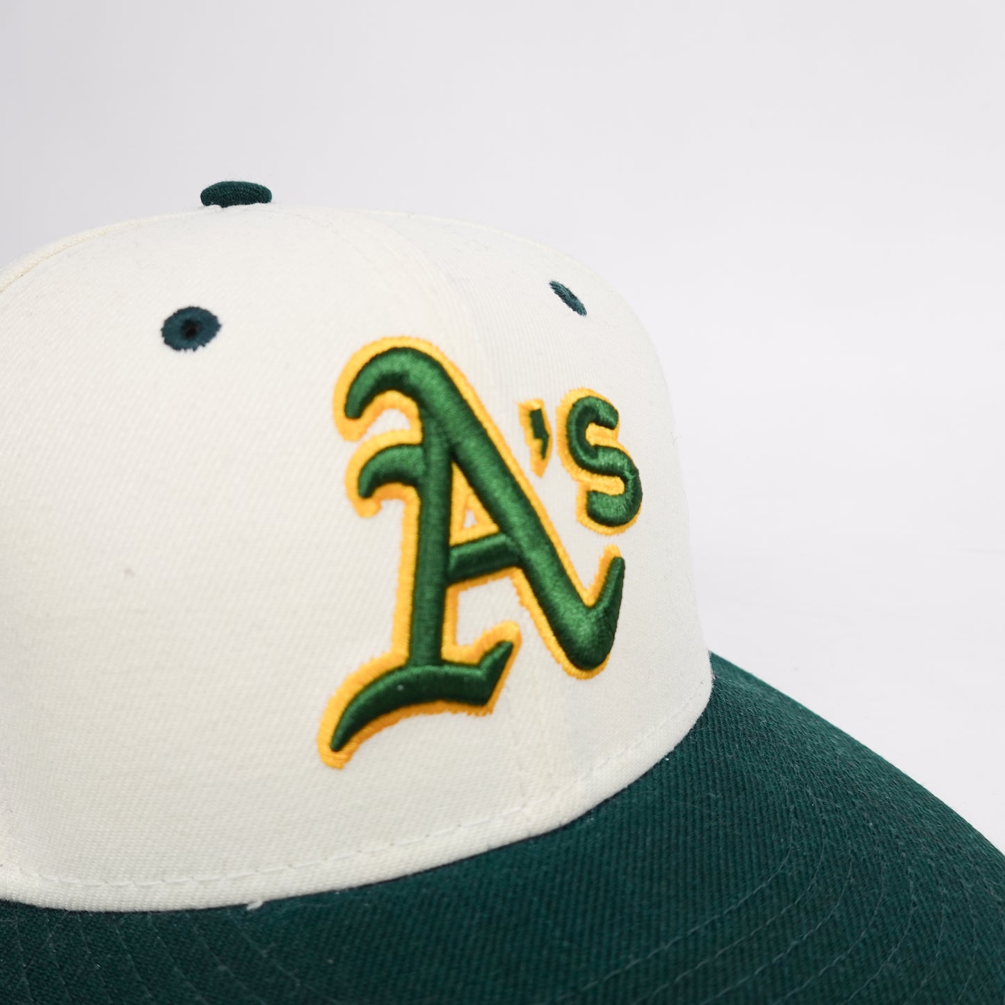New Era Oakland A's Fitted Hat - Size 7 1/4