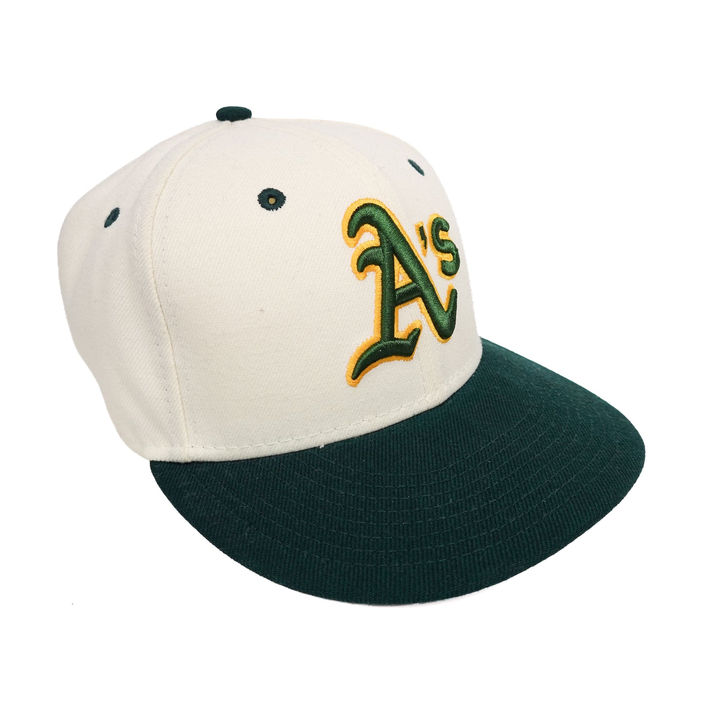 New Era Oakland A's Fitted Hat - Size 7 1/4