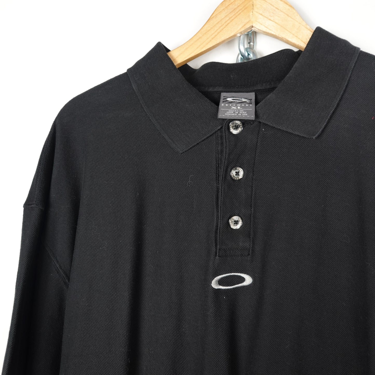 Vintage Oakley Software Polo Shirt - Size XL