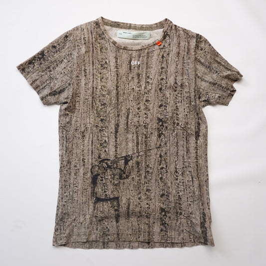 Off-White Camo Hunter Tee - Size S