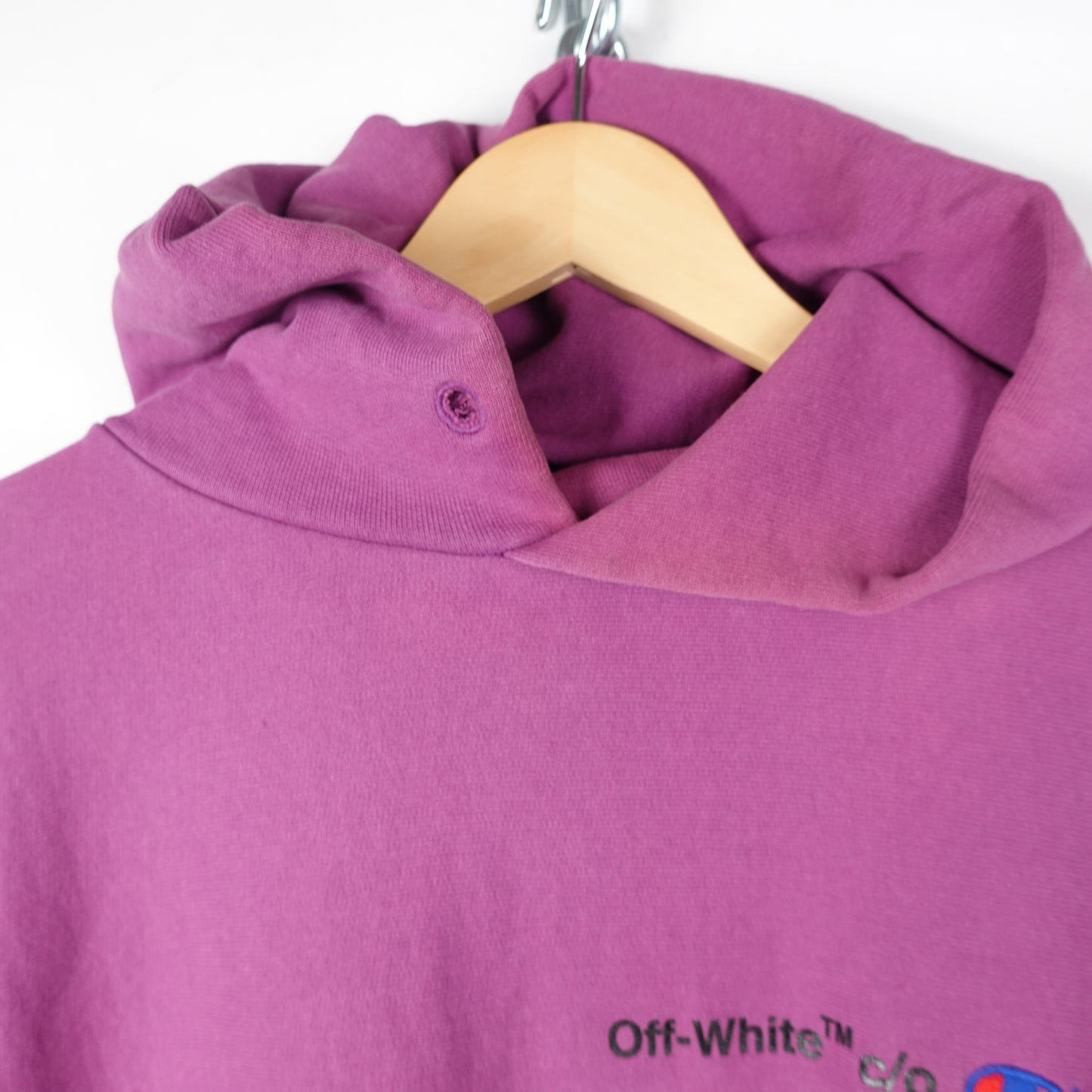Off-White Champion Hoodie - Size L
