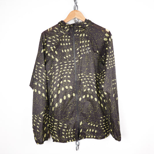 ON Black & Green Ultra Running Jacket - Size M