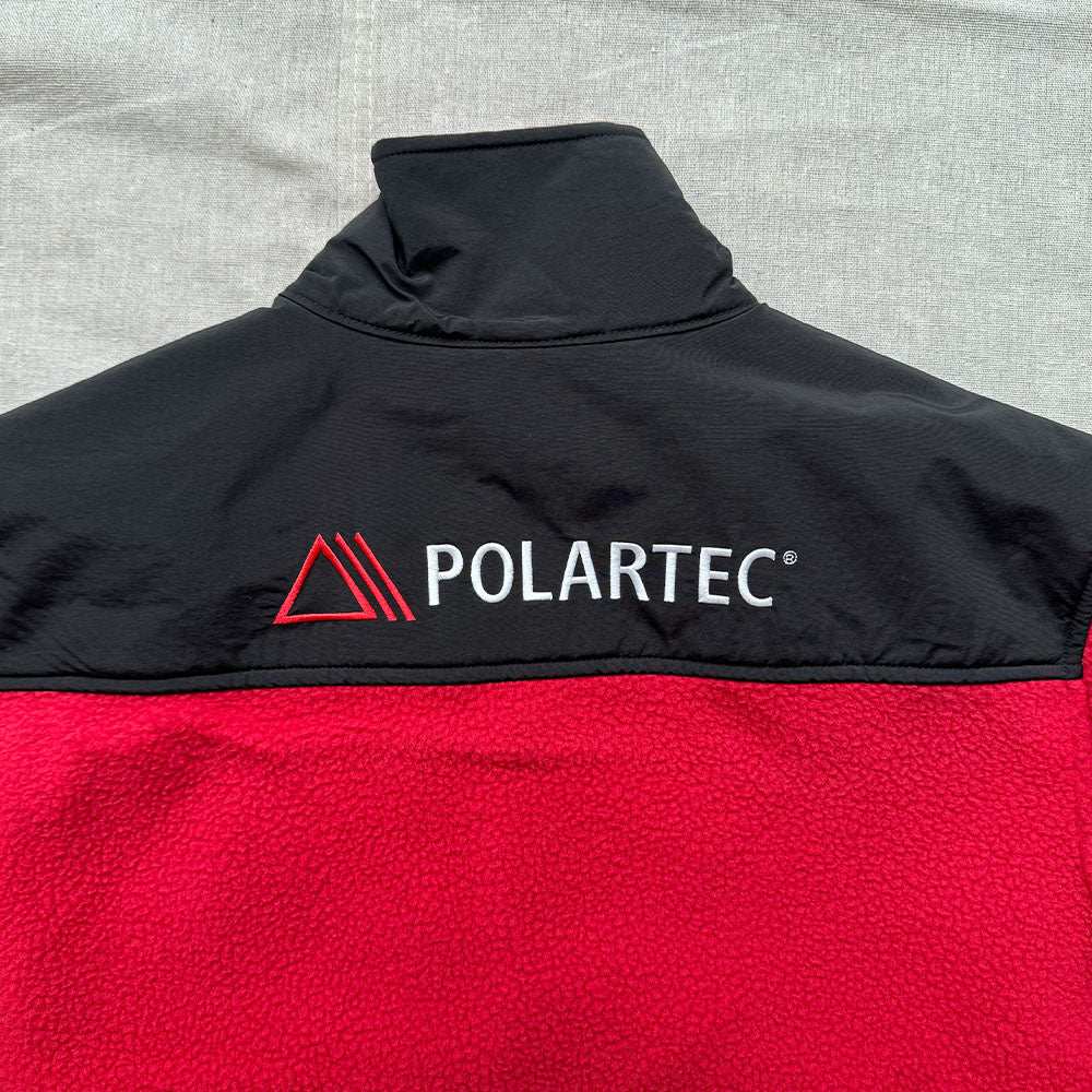 OVO Polartec Fleece Red Zip Up - Size M