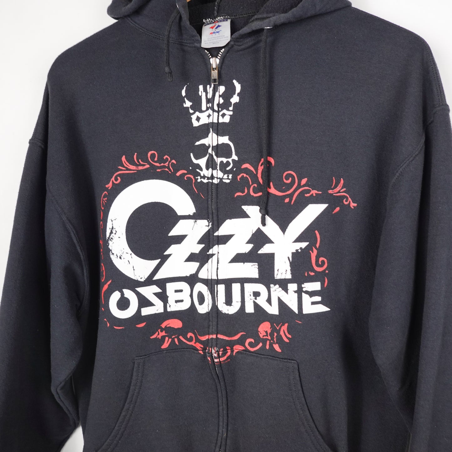 Ozzy Osbourne Zip Up Hoodie - Size L