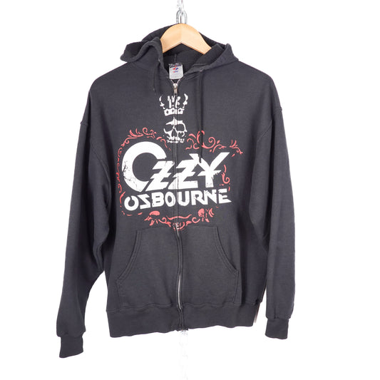 Ozzy Osbourne Zip Up Hoodie - Size L